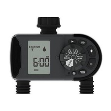 Orbit 1 Dial 2 Outlet Hose Faucet Timer Digital Easy Program Watering Control
