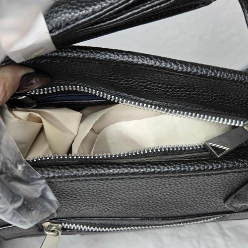 French Connection Fritz Square Umhängetasche Neu mit Etikett strukturiert - Bild 3 von 3