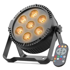 105W LED Par Light DMX RGBW 4 IN 1 Strobe Stage Lights Party Lighting W/Remote