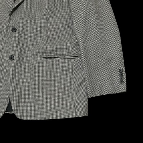 Stafford Essentials Men’s Classic Fit Two-Button Gray Suit Coat Jacket Size 44R - Picture 3 of 11