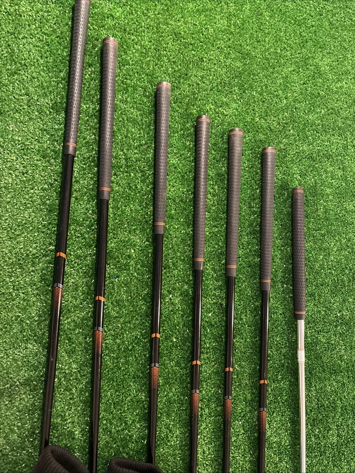 LH Cobra King Junior JR Golf Set 7 Club Driver 3W 5H 7-9-SW Putter Stand Bag #K - Image 4 of 4