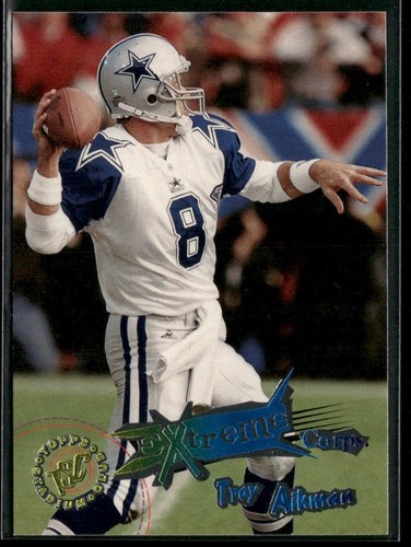 Troy Aikman 1995 Stadium Club #x188 solo miembros Dallas Cowboys - Imagen 1 de 2