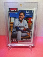 2026 Topps Series 1 Celebration #349 James Wood DUGOUT PEEKS 👀🔥CASE HIT