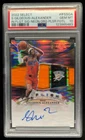 2022-23 Select Shai Gilgeous-Alexander In Flight Neon Orange Auto #/30 PSA 10