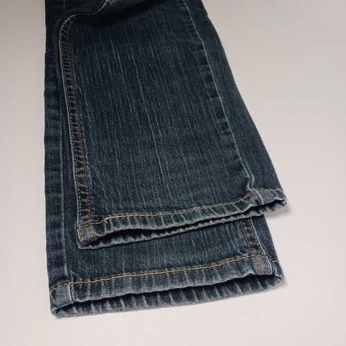 Levi's Signature S47 Straight Leg Tapered Herren Gr. 32X30 Dunkelblau Denim Jeans - Bild 6 von 12