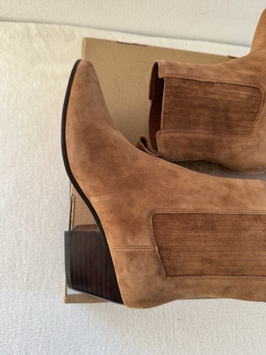 NEW J Crew Piper Ankle Boots in Suede Size 7 - Picture 12 of 14
