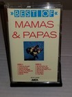 The Best of the Mamas & the Papas  (Cassette Tape 📼) Vintage 1988 MCA Like New 