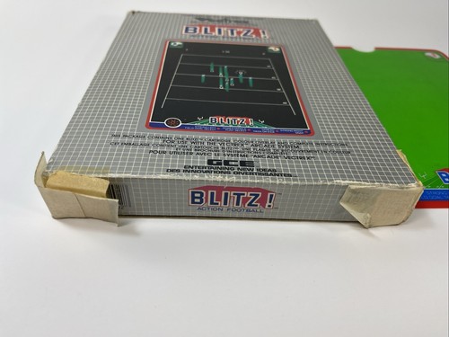 Blitz! Football Vectrex w Box Overlay Tray Cart Tested Works Pls Read no manual - Picture 9 of 21