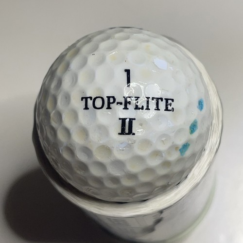 Buick Open Logo Golf Ball - Vintage Spalding Top Flite II#1 - Free Shipping! - Picture 3 of 4