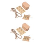  2 Pieces Papier-süßigkeiten-box Kissenschachteln Pralinenschachteln
