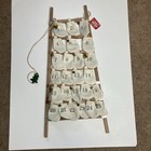New Makers Holiday Hanging Stockings Wooden Frame Advent Calendar Holidays