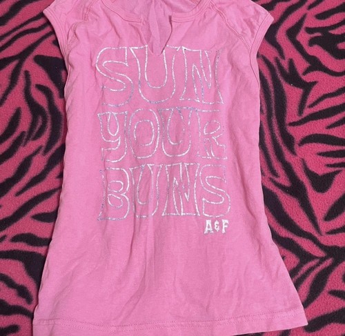 Abercrombie Sun Your Buns Y2K Vintage Tank Top Sommer