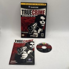 Nintendo GameCube True Crime Streets of LA Complete CIB Tested Working Manual