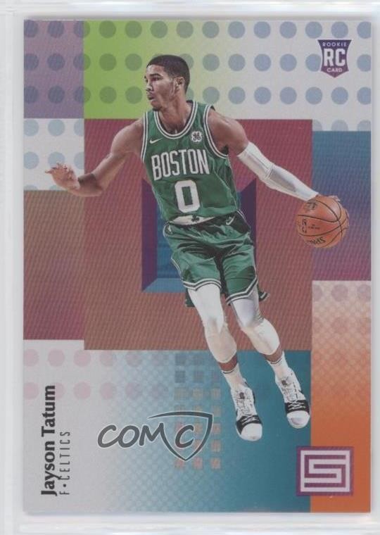 2017-18 Panini Status Rookies Foundations Jayson Tatum #128 sl7