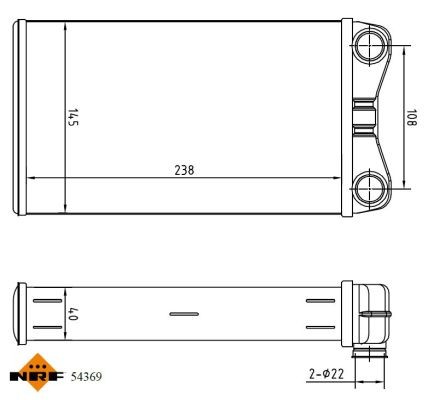 Heizungsmatrix passt für Audi A4 B7 2.0D 04 bis 09 Tauscher Innenraum NRF 8E2820031 NEU - Bild 6 von 11