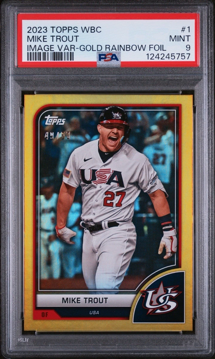 2023 Topps World Baseball Classic - Mike Trout #1 for sale | eBay