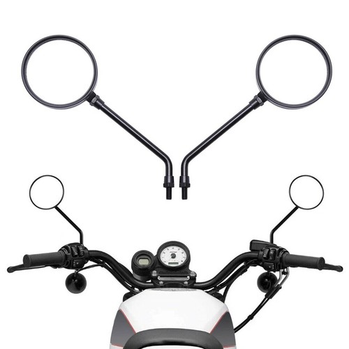 Round Motorcycle Rearview Side Mirrors For Honda CBX1050 CBX1000 CBX1100 CBX250 - Picture 4 of 20