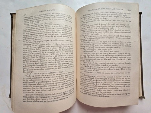 DOMBEY AND SON Charles Dickens Illustrated Household Edition F. Barnard Antique - Picture 14 of 23