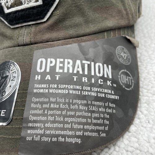 Operation Hat Trick USC Gamecocks Hat Mens Camo Strapback 47 Brand Military OHT - Picture 3 of 13