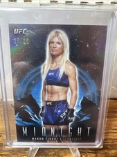 2024 Topps Midnight UFC Manon Fiorot 25/25 Bookend