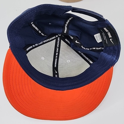 Cappello Berretto Vintage Virginia Cavaliers Nike-True Snapback 100% Poliestere - Foto 7 di 9