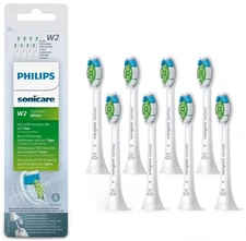 8x Packs White W2 for Philips Sonicare Diamond Clean Toothbrush Heads