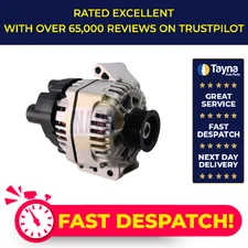 Alternator fits FIAT GRANDE PUNTO 199 1.3D 2005 on NAPA 46823546 468235460 New