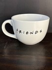 Friends TV Show Central Perk & Logo White Lg. Mug Ceramic Coffee/Cappuccino Cup 