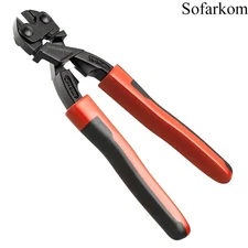 Sofarkom 8" Bolt Cutters Mini Compact Cutting Rods Bolts Rivets Wire Hand Tools