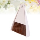 Mini Desktop Broom and Dustpan Set Household Dust Pan and Brush