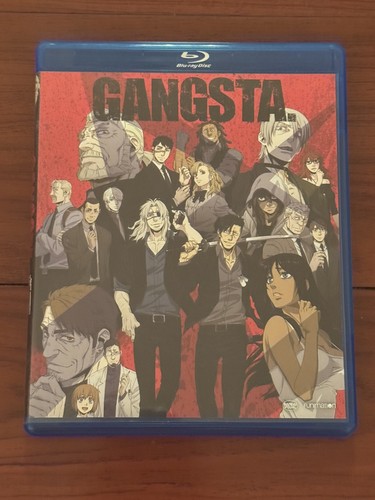 GANGSTA. Complete Series Blu-Ray Only. Funimation Anime.