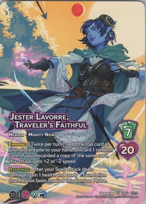 Jester Lavorre, Traveler's Faithful - Critical Role: Heroes of Exandria - UniVer