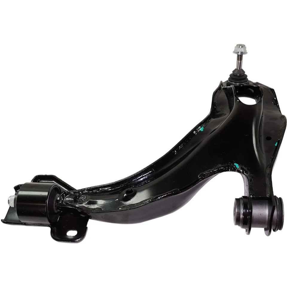 Juego de 2 brazos de control delanteros lado conductor y pasajero inferiores con buje(s) par Foto 2 de 4