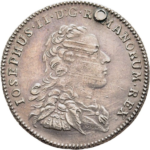 FITZ RDR Österreich Joseph II. 1765-1790 AR-Abschlag der Dukaten 1764 °TCH61
