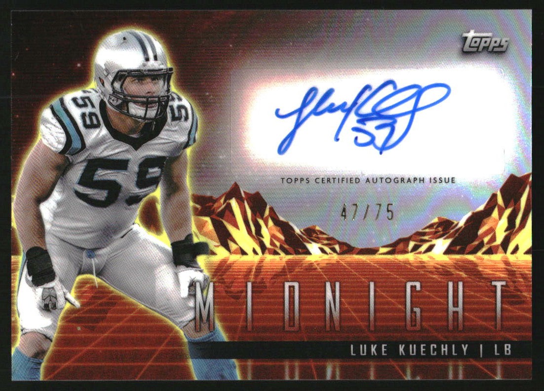 2024 Topps Midnight Horizon Signatures Dusk #HZS-LK Luke Kuechly Auto /75