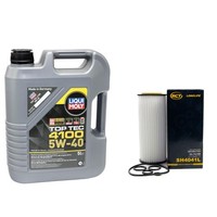 MotoröL ÖL ÖLfilter Set SH4041L Toptec 5W40 5 Liter FüR Audi A4 A6 A8 BMW 3Er X5