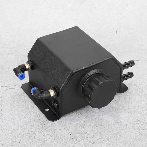 ⁺1L Quadrate Radiator Coolant Overflow Bottle Recovery Water Tank Reservoir - Picture 2 of 15