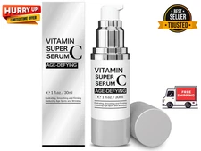 Super C Face Serum for Women Over 70 – Anti Wrinkle, Lifting & Hydration Boost