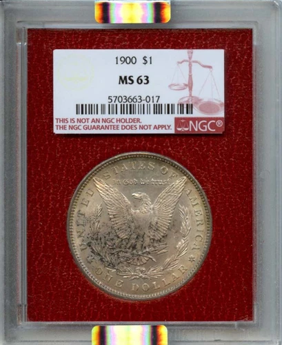 1900 Morgan Dollar S$1 Paramount NGC MS63