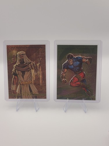 1993 Marvel Masterpieces X-Men 2099 Dyna-Etch Complete Full 8 Card Set Read - Bild 2 von 9