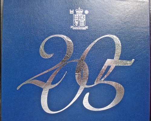 2005 Royal Mint 12 coin PROOF Set Nelson Trafalgar £5 Gunpowder Plot 50p - Picture 4 of 4