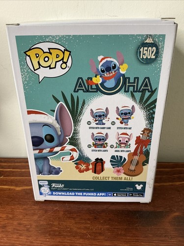 Funko Pop! Lilo & Stitch Stitch mit Zuckerstange #1502 - Bild 2 von 6