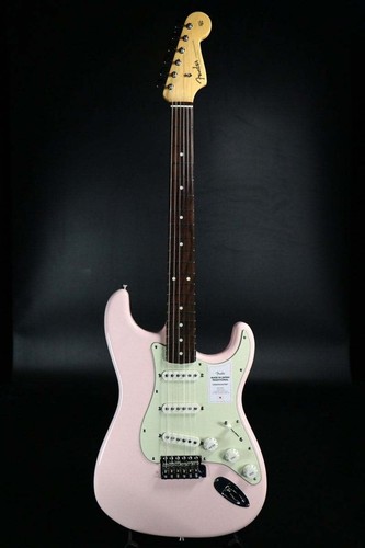 Fender Made in Japan Traditional 60s Stratocaster Rosewood Shell Pink - Picture 2 of 10