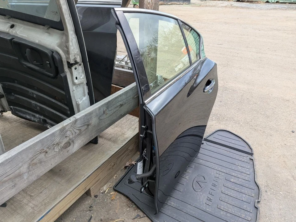 (LOCAL PICKUP ONLY) Driver Left Rear Side Door Fits 14-23 INFINITI Q50 795996 - Image 3 of 4
