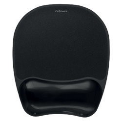 10x Fellowes Mauspad Crystal Gel Handgelenkauflage, schwarz - Bild 5 von 6