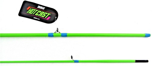 ZEBCO HOT CAST 6'6" HOT CHARTREUSE CRAPPIE POLE ROD  #HCSTGRC662M - Picture 3 of 3