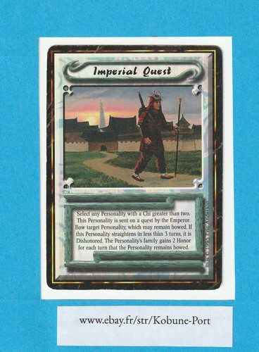 Rares Imperial Edition IE ImE L5R CCG Legend of the Five Rings Clan Wars - Picture 118 of 134