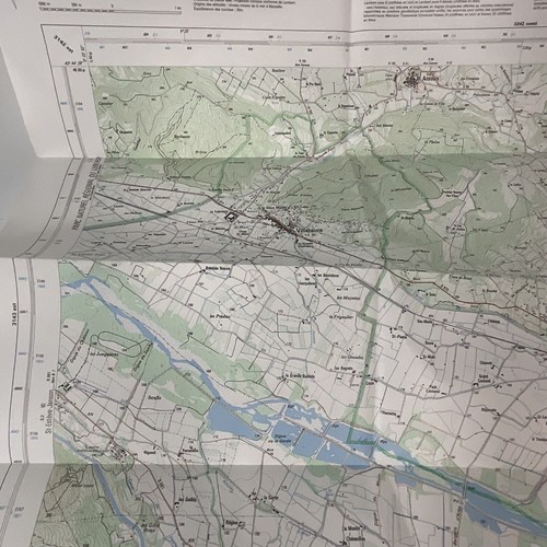 Pertuis 3243 O Serie Bleue 3615 IGN Travel Road Map 1984 Edition 2 OldPaperMaps - Picture 10 of 19