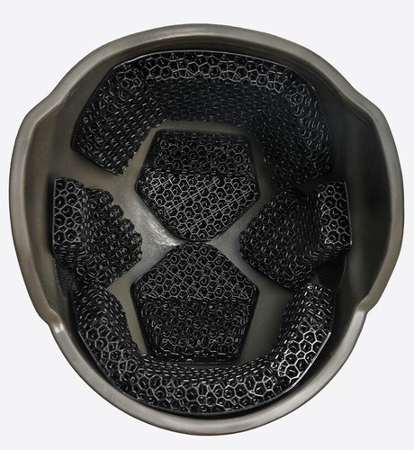 Breathable Helmet Inner Liner Lightweight Soft Helmet Lattice Nanotechnology Pad - Picture 14 of 17