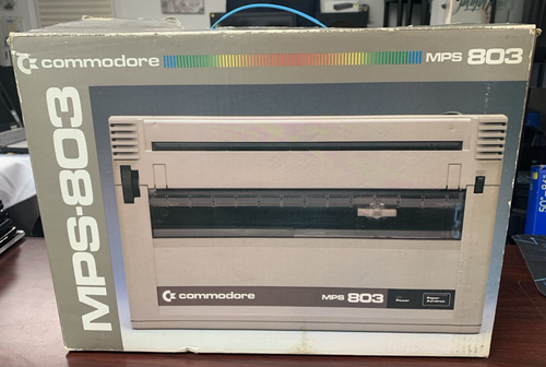 Commodore MPS-803 Matrix Printer Open Boxed